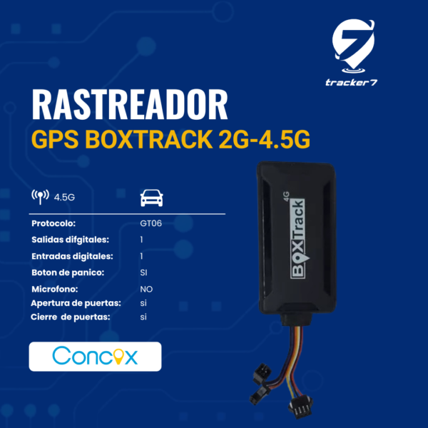 RASTREADOR GPS BOXTRACK 4.5G