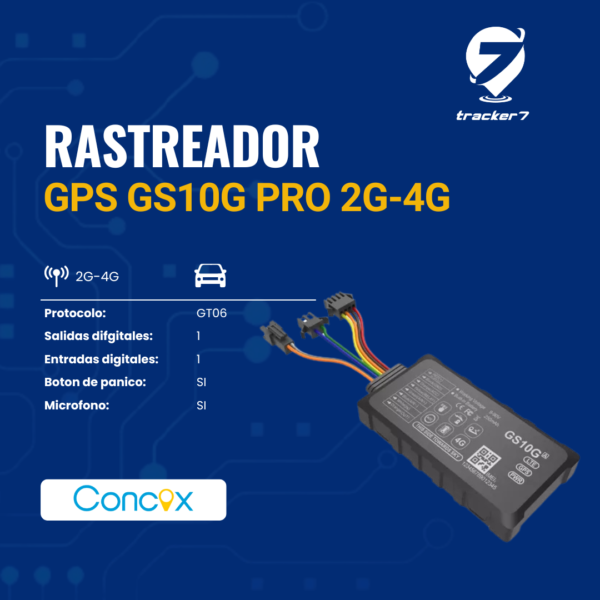 RASTREADOR GPS GS10G PRO 4G