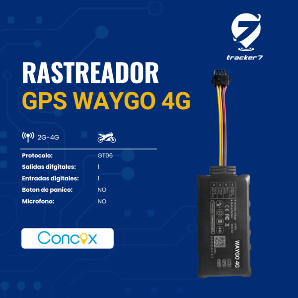 RASTREADOR GPS CONCOX-WAYGO 4G