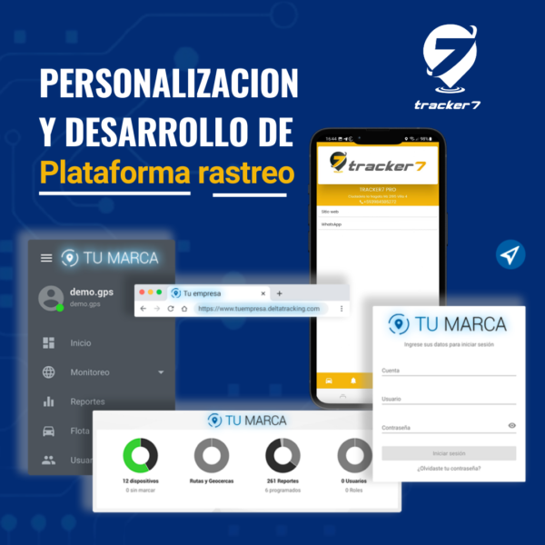 Personalizacion de Plataforma de Rastreo